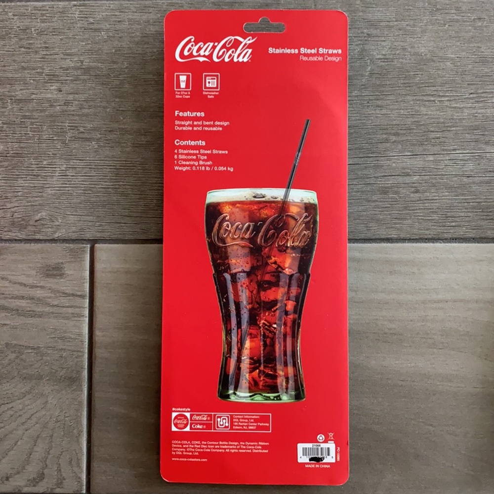Coca-cola Set - cooler bag, straws, journal & pen - Picture 10 of 10